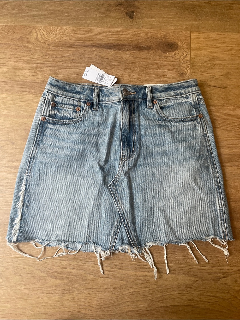 Denim Mini Skirt